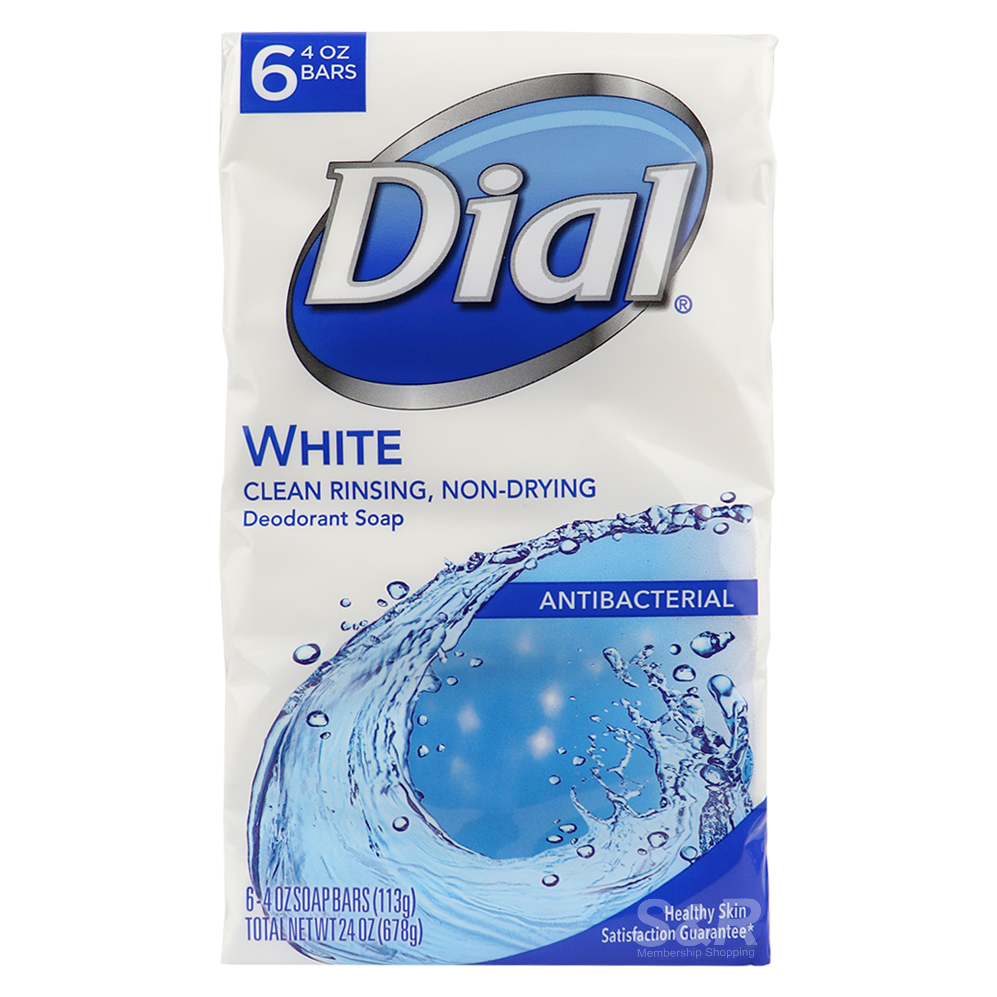 Dial White Bar Soap 6x113g